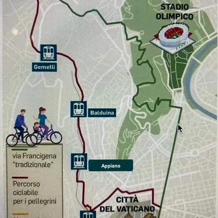 Casa Cherie Apartmán Řím